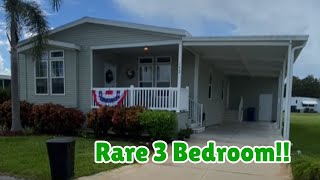 Ellenton Florida Mobile Home For Sale only 3 bedroom around [upl. by Dorri]