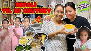 Nepali Til Ki Chutney 🌶  Bharti Singh  Haarsh Limbachiyaa  Golla [upl. by Arykat397]