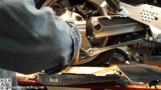 BMW R1100RT Final Drive Fluid Change [upl. by Alin]