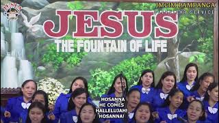 JFGC Medley 1  JMCIM PAMPANGA JESUS FINEST GENERATION CHOIR 031524 [upl. by Cottle]