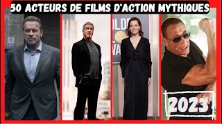 50 Acteurs de films daction Mythiques en 2023 [upl. by Ynnig]