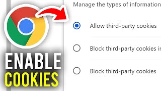 How To Enable Cookies In Google Chrome  Full Guide [upl. by Lehcir790]