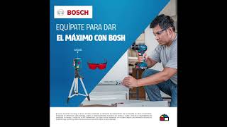 Equípate para dar el máximo con Bosch [upl. by Bloomer]