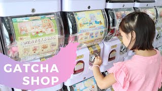 Gachapon Shop in in Sangsu Seoul Korea  Japanese Capsule Toy Vending Machine [upl. by Ahsemat]