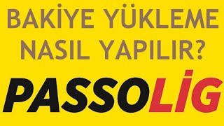 Passolig Bakiye Yükleme Nasıl Yapılır [upl. by Asylem447]