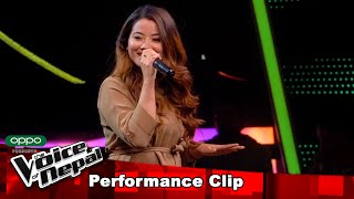 Sanju Moktan quotMayaluquot Blind Audition Performance  The Voice of Nepal S3 [upl. by Ado753]