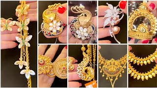 🔥🔥 চোখ ধাঁধানো Beautiful Gold Plated Jewellery From Nilis Jewellery 🔥🔥 [upl. by Dnalyram]