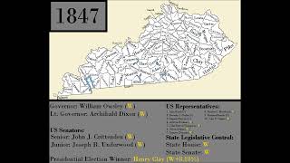 Kentucky County History 2024 Update [upl. by Alyakcim]