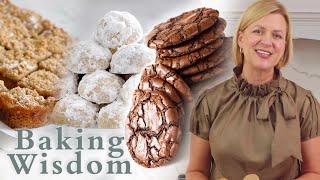 Anna Olson Makes 3 Types of Holiday Cookies  Baking Wisdom [upl. by Elnukeda329]