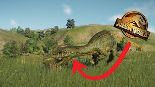 Baryonyx HUNTS Herbivores  4K Jurassic World Evolution 2 [upl. by Hunfredo241]