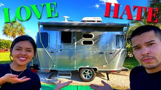 5 Things We Love and Hate About Our 2020 Airstream Caravel 16Rb [upl. by Jezebel]