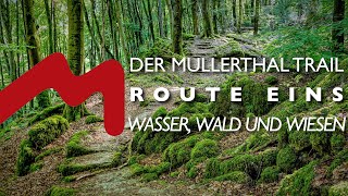 Mullerthal Trail  Route 1  Wasser Wald und Wiesen  Kleine Luxemburger Schweiz [upl. by Ainahtan588]