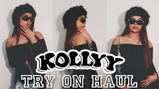 Y2K clothing haul  KOLLYY try on haul [upl. by Darlleen]