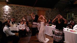 A Kiwi doing a Fijian Meke A beautiful wedding dance [upl. by Ydner272]