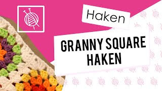 Granny square haken  Wolpleinnl [upl. by Oigufer]