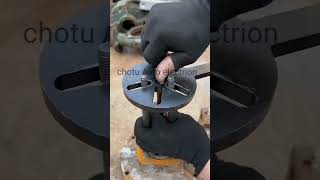 Diy inner bearing removal bearing removal puller tool shorts shortsfeed subscribe [upl. by Amlus]