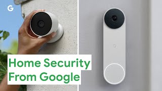 Home Security With the New Nest Cams and Doorbell From Google [upl. by Ibocaj]