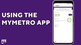 How to Use the myMetro App  Metro By TMobile [upl. by Michaelina112]