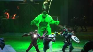 Marvel Universe Live Hulk  Italy [upl. by Zitah568]