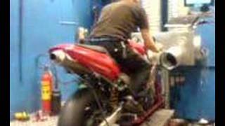 vtr1000 turbo dyno run [upl. by Moran707]