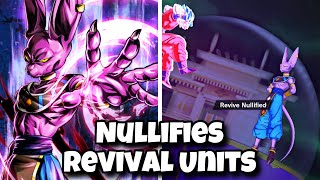 BLUE Beerus Destroys All Revival Units [upl. by Odella65]