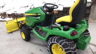 John Deere X590 [upl. by Etnomed]