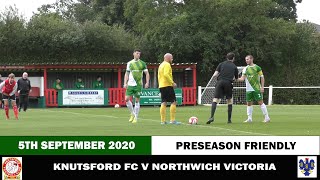 NVTVPRESEASONKnutsford FC V Northwich VictoriaHIGHLIGHTS [upl. by Harland]