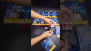 UFO US4000ARMK PADLOCK ANTI RUST MASTER KEY [upl. by Ainerol]