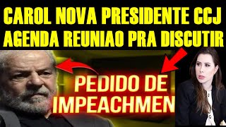 NOVA PRESIDENTE da CCJ CAROLINE vai pautar ANISTIA PRESOS 8 JANEIRO VEJA DATA [upl. by Anhej49]