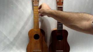 Kamaka White and Gold Label Ukulelempg [upl. by Narayan]