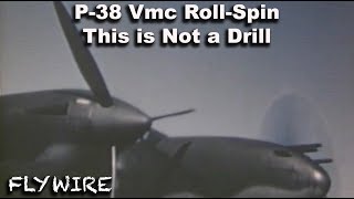 P38 Vmc Roll No Drill [upl. by Semmes65]