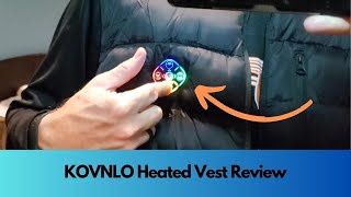 KOVNLO Heated Vest Review [upl. by Illib679]