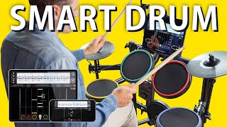 MOPLAY SMART DRUM Become a drum master through rhythm games crowdfunding kickstarter Indiegogo [upl. by Dorothee308]