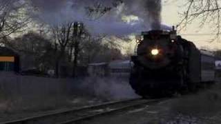 Pere Marquette 1225 Polar Express Steam Engine [upl. by Serdna]