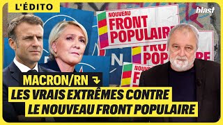 MACRONRN  LES VRAIS EXTRÊMES CONTRE LE NOUVEAU FRONT POPULAIRE [upl. by Zerdna]