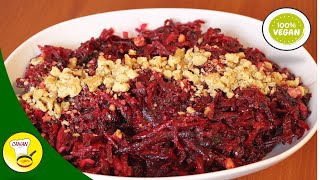 Der beste amp leckerste Rote Beete Salat den ich kenne Einfach roh amp vegan  Canans Rezepte [upl. by Ennylcaj]