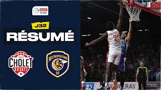 Cholet vs BoulogneLevallois  Résumé 20212022  LNB Officiel [upl. by Aleik821]