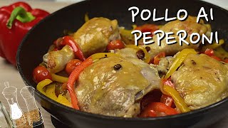 DELIZIOSO pollo ai peperoni in agrodolce ricetta super facile [upl. by Akcirehs]