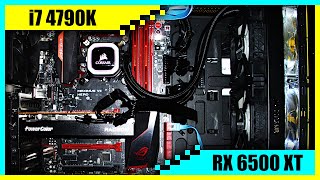 i7 4790K  RX 6500 XT Gaming PC in 2022  Tested in 7 Games [upl. by Eecram801]