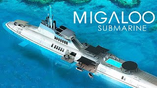 Migaloo Luxury Submarine  Worth 23 Billion Dollars [upl. by Lesser]