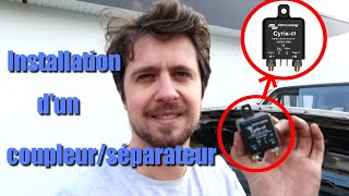 Installation dun coupleur séparateur sur mon Renault Trafic CYRIXct 1224 V 120 A VANLIFE [upl. by Izmar]