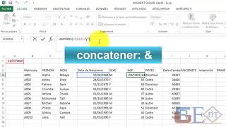 SYSTÈME DINFORMATION SUR EXCEL AVANCE [upl. by Chrystel199]