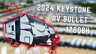 2024 Keystone RV BULLET 1700BH  Midway Auto amp RV [upl. by Ndnarb]