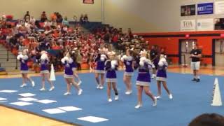 Watertown High Competition Cheer 102017 [upl. by Lorenz458]