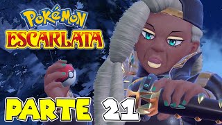 ¡GIMNASIO DE TIPO FANTASMA OCTAVA MEDALLA  PARTE 21  POKÉMON ESCARLATA [upl. by Ahsenwahs]