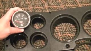 Part 1 C10 Autometer Gauges  Factory Gauge Replacement [upl. by Anileda]