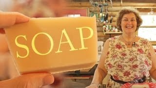 Beckys Homemade Bar Soap Recipe How to Make Soap with Lye [upl. by Ribble]