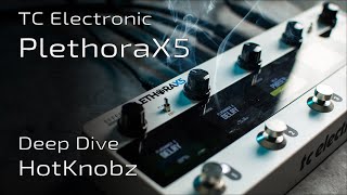 TC Electronic Plethora X5  HOTKNOBZ  Quick Guide Deep Dive [upl. by Arahc]