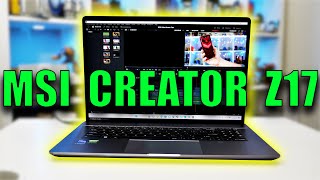 MSI Z17 Creator Laptop A WORK Laptop for Grownups [upl. by Embry559]