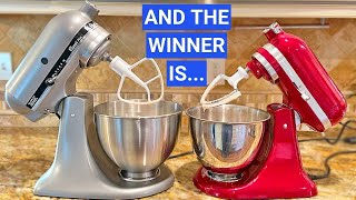 KitchenAid Classic vs Artisan Mini The REAL Differences Between These Mixers [upl. by Tamqrah]